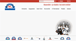 Desktop Screenshot of beauvallet.fr