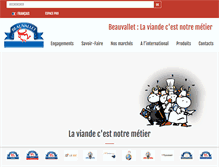 Tablet Screenshot of beauvallet.fr